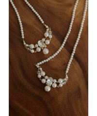 niana/ニアナ niana パールビジューネックレス 結婚式 同窓会 オケージョン フォーマル レディース お呼ばれ 華やか ゴージャス ゴールド シルバー/506695101