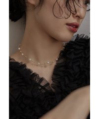 niana/ニアナ niana パールワイヤーネックレス ショート チョーカー 結婚式 同窓会 オケージョン フォーマル レディース お呼ばれ ゴールド シルバー/506695102