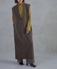Fashion Letter/ファッションレター Fashion Letter 深Vネックジャンパースカート オールインワン/506695104