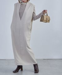 Fashion Letter/ファッションレター Fashion Letter 深Vネックジャンパースカート オールインワン/506695104