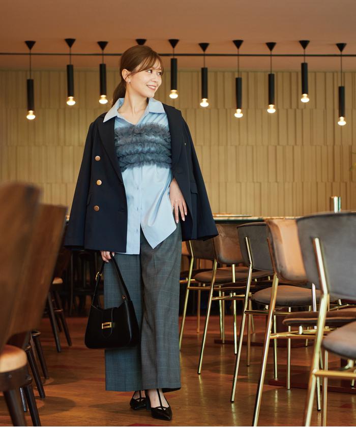 セール 50%OFF】ダブルテーラードジャケット24AW(506697527 セール 50%OFF】ダブルテーラードジャケット24AW(506697527