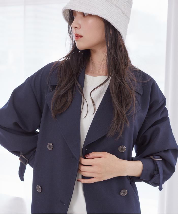 セール 50%OFF】ミディー丈トレンチ24AW(506697529 セール 50%OFF】ミディー丈トレンチ24AW(506697529