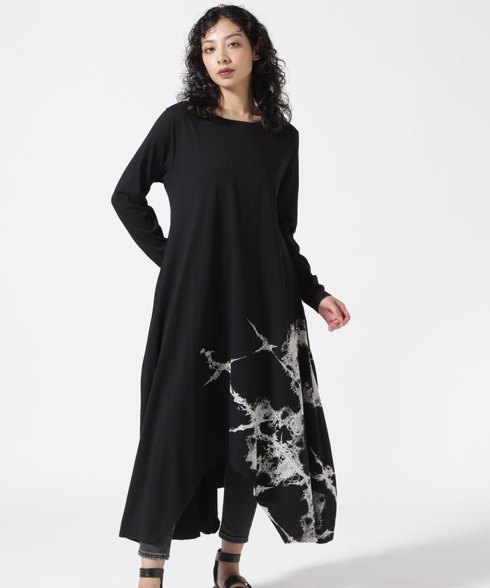 KMRii/ケムリ/Cross ×Magnolia AsymmeMaxi ONE PIECE(506697666