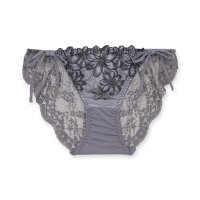 fran de lingerie/フランデランジェリー fran de lingerie マーガレット刺繍のフェミニンランジェリー華やかな紐＆バックレース 「ナチュラルデイリーブラ002 脇紐」/506699373