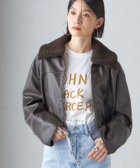 SHIPS WOMEN/ボア カラー ブルゾン/506699390