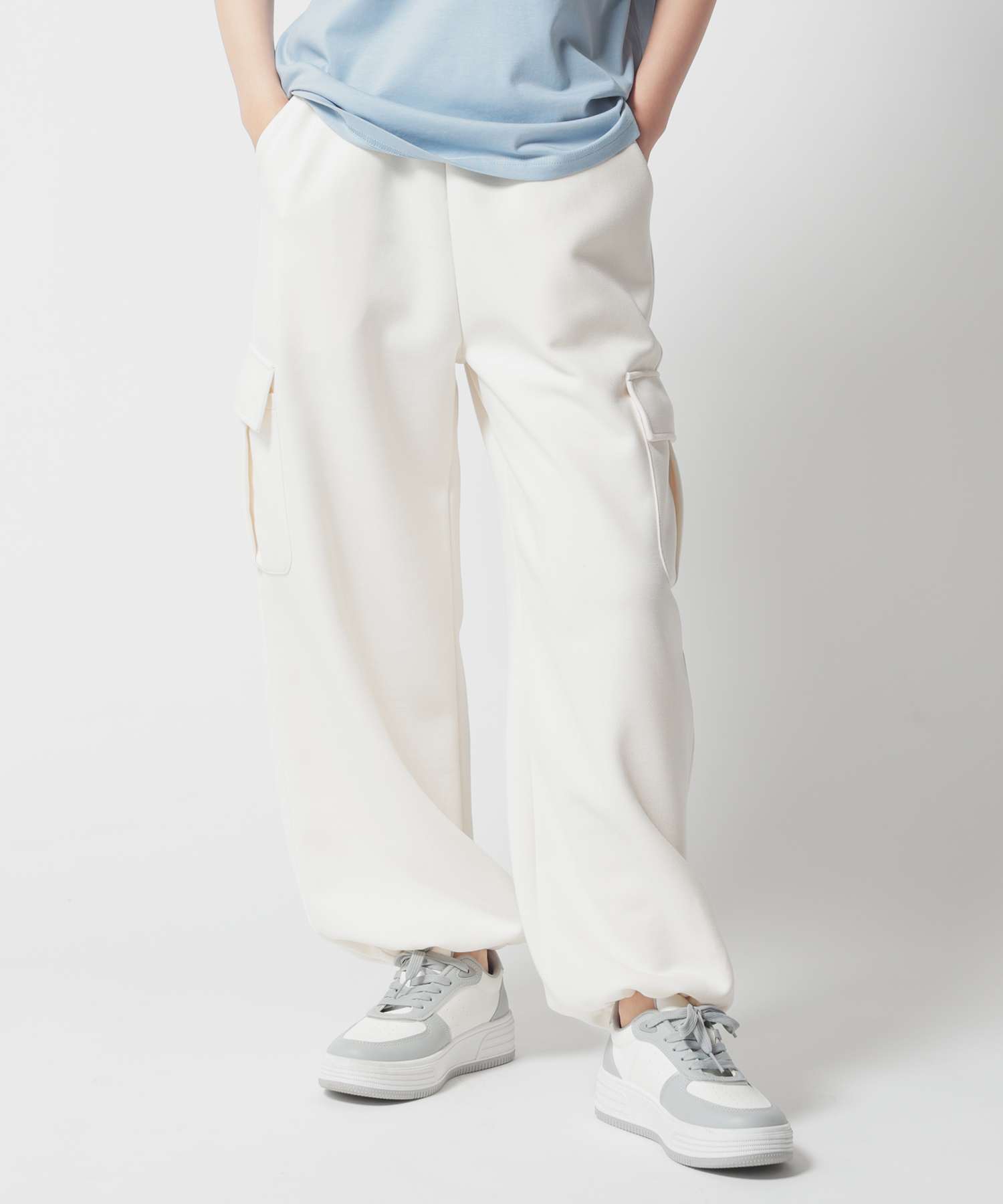 幸せなふたりに贈る結婚祝い クーポン】【セール 16%OFF】コルザ COLZA カーゴスウェット パンツ