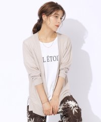 SHOO・LA・RUE/【2点セット】半袖ロゴTシャツ+カーディガン/506700530