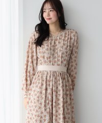 BLUEEAST/ブルーイースト BLUEEAST エンボスフラワープリントワンピース/506700860
