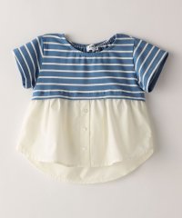 SHIPS Colors  KIDS/SHIPS Colors:レイヤードライク ボーダー 家族リンク TEE(100~140cm)/506700866