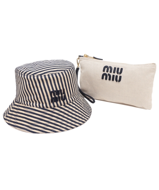ミュウミュウ(MIUMIU)(ACCMIU) | 帽子の通販 - d fashion ミュウミュウ(MIUMIU)(ACCMIU) | 帽子の通販 - d fashion