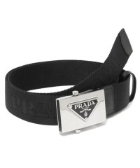 PRADA/プラダ PRADA ベルト トライアングルロゴ ブラック メンズ PRADA 2CN085 2DKF F0002/506700894