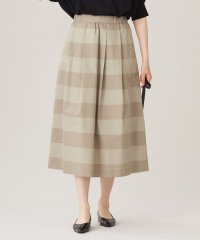 JIYU-KU(LARGE SIZE)/【カタログ掲載・洗える】スラブシャンタン スカート/506700921