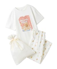 gelato pique/【ラッピング済み】シリアルベアワンポイントTシャツ&ロングパンツSET/506700948