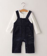 SHIPS KIDS/SHIPS KIDS:70～80cm / フェイク オーバーオール ロンパース/506701888