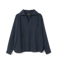 mizuiro ind/mizuiro ind スキッパープルオーバーシャツ/506702160