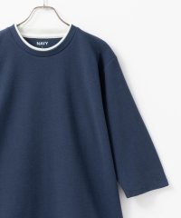 MAC HOUSE(men)/マックハウス Mac－House NAVY ネイビー 冷感フェイクレイヤード7分袖カットソー QMH/03950SS/506697738