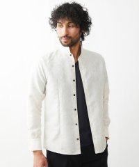 MICHEL KLEIN HOMME/《日本製》総柄ジャガードシャツ/506710218