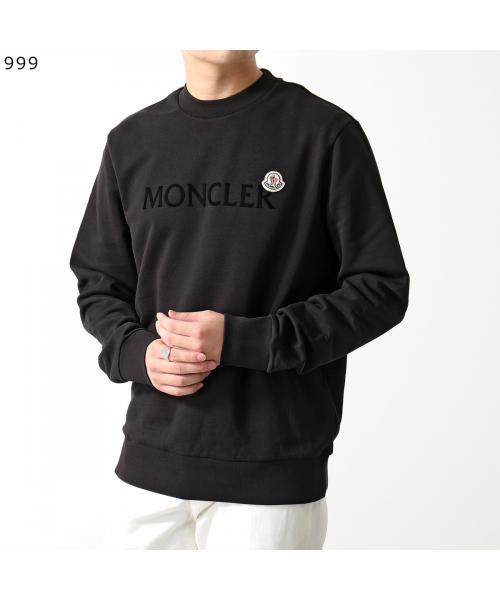 MONCLER スウェットシャツ 8G00034 809KR フロッキープリント モンクレール MONCLER MONCLER スウェットシャツ 8G00039 809KR