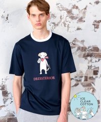 DRESSTERIOR/【接触冷感／抗菌防臭／消臭】ICE CLEAR COTTON DRINKER DOG Tシャツ/506717107