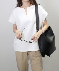 Aletta vita/アレッタ ヴィータ Aletta vita スリットネックポンチコクーンフレンチプルオーバー/506718681