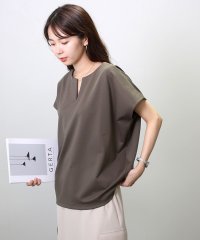 Aletta vita/アレッタ ヴィータ Aletta vita スリットネックポンチコクーンフレンチプルオーバー/506718681