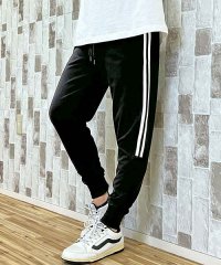 TopIsm/トップイズム TopIsm トップイズム TopIsm スウェットパンツ メンズ ジョガーパンツ ジャージ素材 無地 ライン入り ワンマイルウェアー ルームウェ/504406674