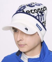 le coq sportif GOLF /庇つきニットキャップ/506494493