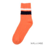 fukuske FUN/フクスケ ファン fukuske FUN 福助 【fukuske FUN ： WARM HOME】 靴下 ライン クルー丈 モヘヤ風(3FR06W) 紳士 男性/506699798