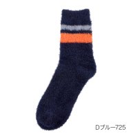fukuske FUN/フクスケ ファン fukuske FUN 福助 【fukuske FUN ： WARM HOME】 靴下 ライン クルー丈 モヘヤ風(3FR06W) 紳士 男性/506699798