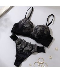 Spark's/パリーゼ Palissee 【脇高】シャイニーリリー3/4モールドカップブラ＆バックレースTバック 【返品不可商品】/506700363