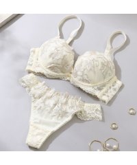 Spark's/パリーゼ Palissee 【脇高】【EFカップ】シャイニーリリー3/4モールドカップブラ＆バックレースTバック 【返品不可商品】/506700364