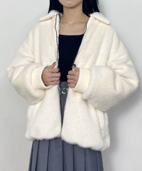 NICOLE CLUB/リバーシブルファーブルゾン/506723286