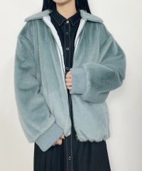 NICOLE CLUB/リバーシブルファーブルゾン/506723286