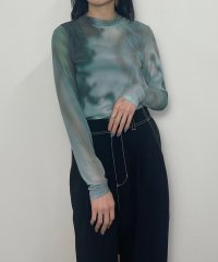 NICOLE CLUB/WEB限定ハイネックシアープルオーバー/506723375