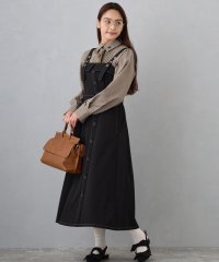 NICOLE CLUB/ボタンデザインジャンパースカート/506723425