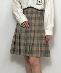NICOLE CLUB/チェックプリーツスカート/506723448