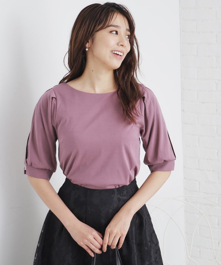 セール 30%OFF】クールタッチラップスリーブトップス【洗濯機