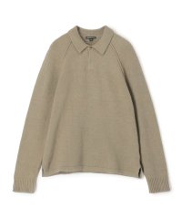 JAMES PERSE/コットンナイロンカシミヤ ポロプルオーバー MCCF3558/506727093