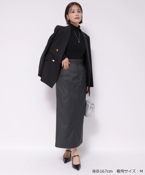 新品タグ付アプワイザーリッシェ☆ハイウエストタイトスカート0 新品タグ付アプワイザーリッシェ☆ハイウエストタイトスカート0