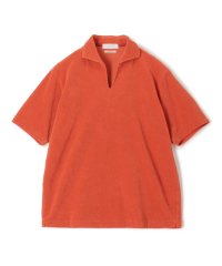TOMORROWLAND MENS/スビンパイル スキッパーポロシャツ/506727921