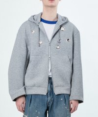 M TO R/BIG EYELET STUCK HOODIE/506728044