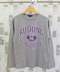 TopIsm/トップイズム TopIsm ロングTシャツ メンズ 長袖 Tシャツ プリントT アメカジ ミリタリー フォト 3L クルーネック トップス 男女兼用 ユニセック/504229556