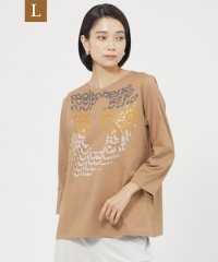 エヴェックス バイ クリツィア　Lサイズ/【L】【接触冷感】【ウォッシャブル】グラデーションロゴプリントプルオーバーカットソー/506672581
