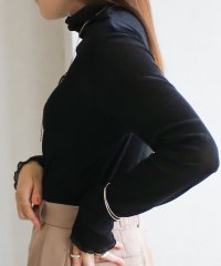 SocialGIRL/ソーシャルガール SocialGIRL ラメ入りフロッキーメッシュトップス/506672642