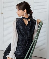 form forma/フォルムフォルマ form forma 【web別注】【小柄さん向けサイズ有】バックオープン＆アシンメトリーレースドレス/結婚式/パーティー/クルージング/発表/506726189