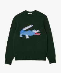 LACOSTE Mens/ラコステ LACOSTE グラフィカルワニロゴジャカードニットセーター/506729842