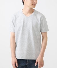 MK homme/【ON/OFF対応】Vネック半袖Tシャツ/ストームジャガード/506730208