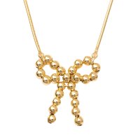 cream dot/クリームドット Cream dot. トレンド感◎ボールチェーンリボンのネックレス/506731574