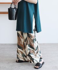 reca/レカ reca アンティークペイント柄ワイドパンツ(on4604452)/506731735