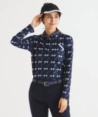 adabat/千鳥デザイン 長袖ポロシャツ/506731760